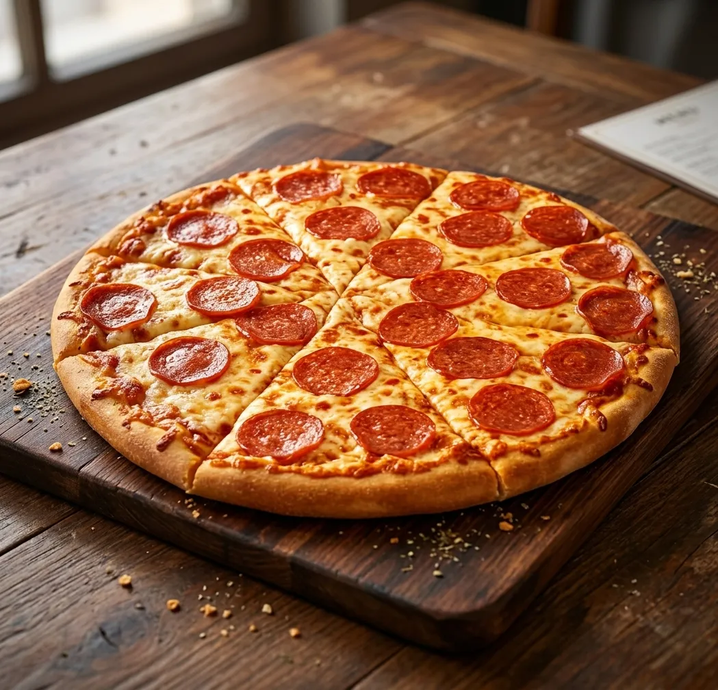 Pepperoni Classic Pizza — bestselling pizza at Jambo Pizza on Sargent Ave Winnipeg